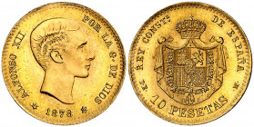 1878*1962. Franco. DEM. 10 pesetas. (AC. 168). 3,22 g. S/C-.