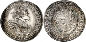Austria. 1649. Fernando III. Saint Veit. 1 taler. (Kr. 924) (Dav. 3194). Bella. AG. 28,52 g. EBC/EBC-.