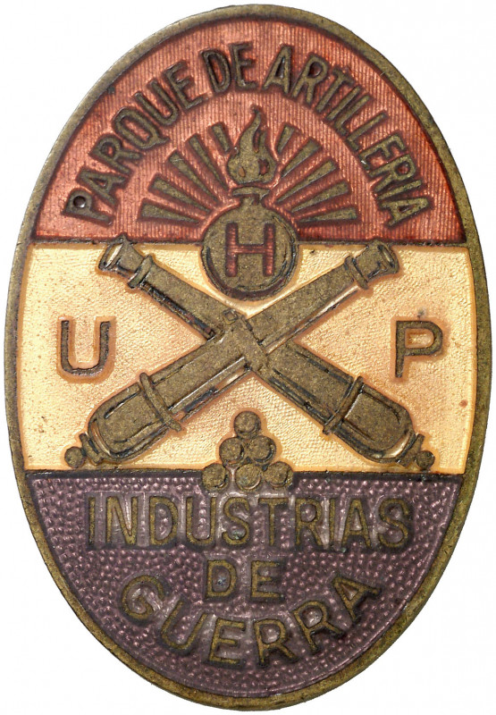 s/d (1934). Parque de Artillería. Industrias de guerra. UHP (Unión de Hermanos P...