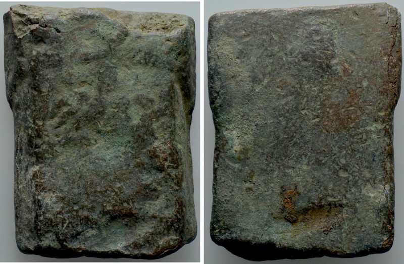 BRONZE AGE. Proto Money. Cut Down Piece of a "Aes Rude" Style Bronze Ingot (2000...