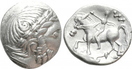 EASTERN EUROPE. Imitations of Philip II of Macedon (2nd century BC). "Tetradrachm." Mint in the southern Carpathian region. "W-reiter" type