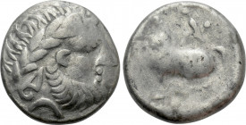 EASTERN EUROPE. Imitations of Philip II of Macedon (2nd-1st centuries BC). Tetradrachm. "Dachreiter" type