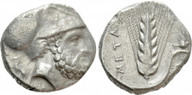 LUCANIA. Metapontion. Nomos (Circa 340-330 BC)
