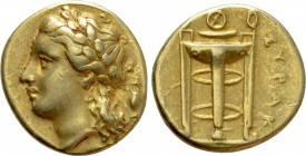 SICILY. Syracuse. 50 Litrai (317-289). Time of Agathokles