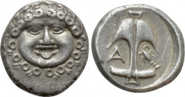 THRACE. Apollonia Pontika. Drachm (Circa 5th-4th centuries BC)