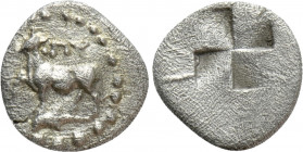 THRACE. Byzantion. 1/4 Siglos or Trihemiobol (Circa 340-320 BC)