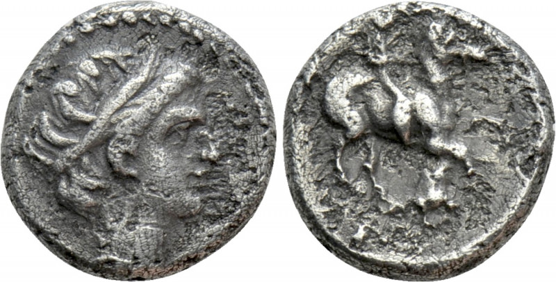 KINGS OF THRACE (Macedonian). Lysimachos (As satrap, 323-305 BC). 1/10 Tetradrac...