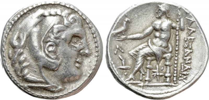 KINGS OF MACEDON. Alexander III 'the Great' (336-323 BC). Tetradrachm. Amphipoli...