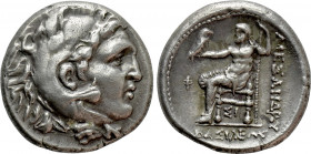 KINGS OF MACEDON. Alexander III 'the Great' (336-323 BC). Tetradrachm. Sidon. Dated CY 21 (313/2 BC)