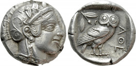 ATTICA. Athens. Tetradrachm (Circa 460-454 BC)