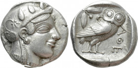 ATTICA. Athens. Tetradrachm (Circa 460-454 BC)