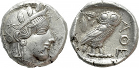ATTICA. Athens. Tetradrachm (Circa 454-404 BC)