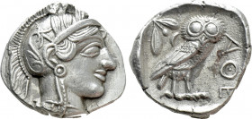 ATTICA. Athens. Tetradrachm (Circa 454-404 BC)