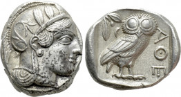 ATTICA. Athens. Tetradrachm (Circa 454-404 BC)