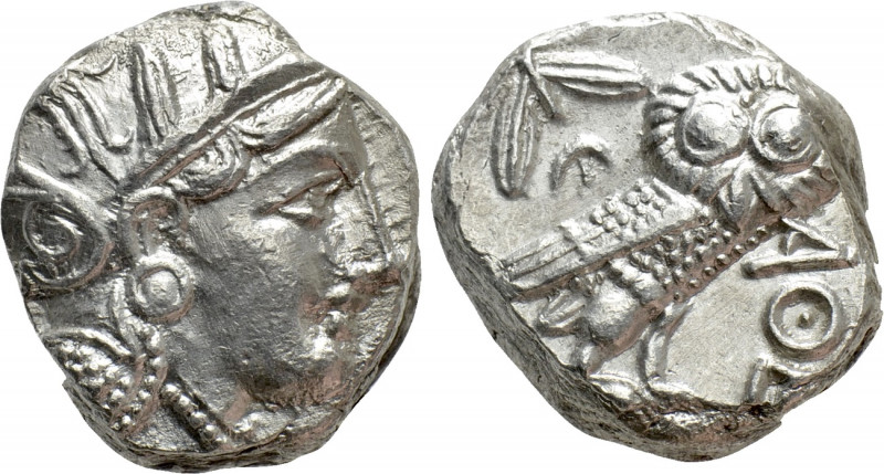 ATTICA. Athens. Tetradrachm (Circa 353-294 BC). 

Obv: Helmeted head of Athena...