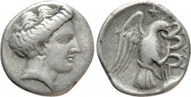 EUBOIA. Chalkis. Drachm (Circa 338-308 BC)