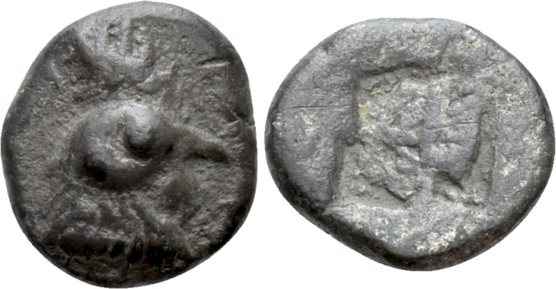 TROAS. Dardanos. Diobol (Early-mid 5th century BC). 

Obv: Head of cock right....