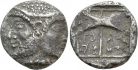 TROAS. Tenedos. Hemidrachm (Circa 525-490 BC)