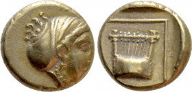 LESBOS. Mytilene. EL Hekte (Circa 412-378 BC)