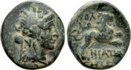 LYDIA. Tripolis (as Apollonia). Ae (Circa 1st century BC)