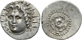 CARIA. Rhodes. Drachm (Circa 88/42 BC-AD 14)