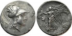 PAMPHYLIA. Side. Tetradrachm (Circa 205-100 BC). Dio-, magistrate