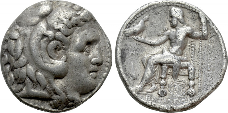 SELEUKID KINGDOM. Seleukos I Nikator (312-281 BC). Tetradrachm. Babylon I. Struc...
