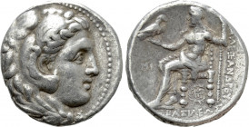 SELEUKID KINGDOM. Seleukos I Nikator (312-281 BC). Tetradrachm. Babylon I. Struck in the name and types of Alexander III 'the Great' of Macedon