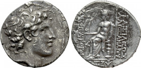 SELEUKID KINGDOM. Alexander I Balas (152-145 BC). Tetradrachm. Antioch on the Orontes. Dated SE 166 (147/6 BC)