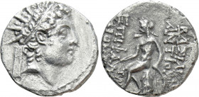 SELEUKID KINGDOM. Antiochos VI Dionysos (144-142 BC). Drachm. Antioch on the Orontes
