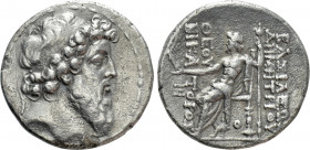 SELEUKID KINGDOM. Demetrios II Nikator (Second reign, 129-125 BC). Tetradrachm. Antioch on the Orontes
