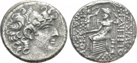SELEUCIS & PIERIA. Antioch (47/6-14/3 BC). Tetradrachm. Posthumous Philip I Philadelphos type. Uncertain year