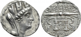 SELEUCIS & PIERIA. Seleukeia Pieria. Tetradrachm (105/4-83/2 BC). Dated CY 18 (92/1 BC)