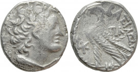 PTOLEMAIC KINGS OF EGYPT. Ptolemy XII Neos Dionysos (80-51 BC). Tetradrachm. Alexandria. Dated RY 20 (62/1 BC)