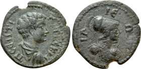 TROAS. Ilium. Geta (Caesar, 198-209). Ae