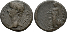 LYDIA. Sardis. Germanicus (Died 19). Ae. Mnaseas, magistrate. Struck under Tiberius or possibly later