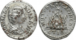 CAPPADOCIA. Caesarea. Julia Domna (Augusta, 193-217). Drachm. Dated RY 19 of Septimius Severus (210/1)