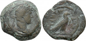 EGYPT. Alexandria. Hadrian (117-138). Ae Dichalkon. Tentyrite nome. Dated RY 11 (126/7)