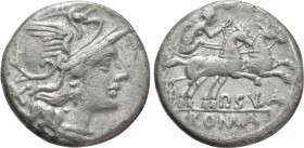 PUB. SULLA. Denarius (151 BC). Rome