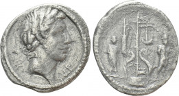 SERVIUS SULPICIUS. Denarius (51 BC). Rome