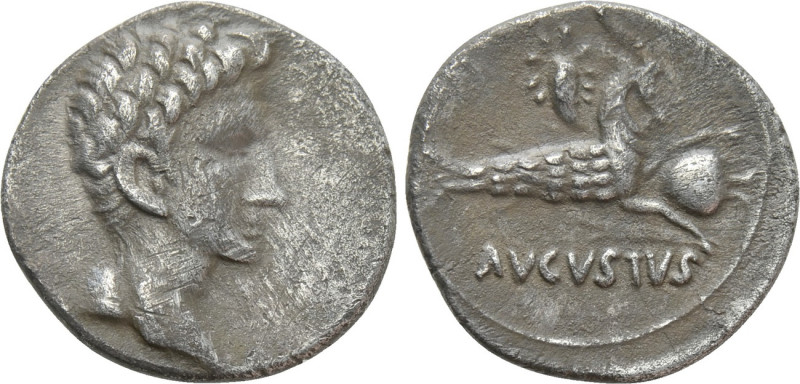 CIVIL WAR (68-69). Denarius. Uncertain mint in Spain or Gaul. 

Obv: Bare head...