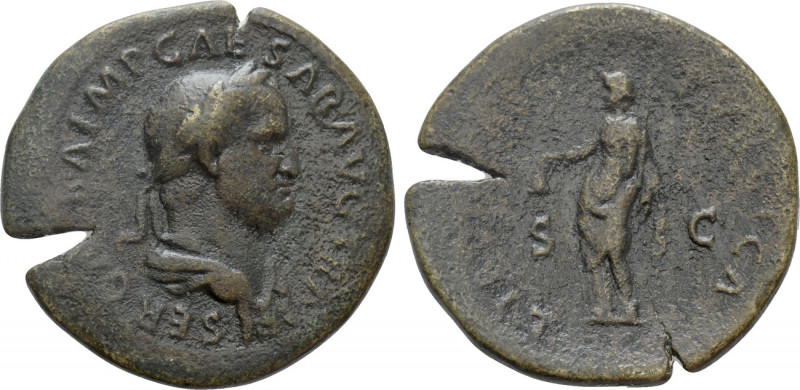 GALBA (68-69). Sestertius. Rome. 

Obv: SER GALBA CAESAR AVG T R P. 
Laureate...