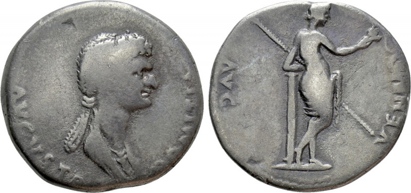 DOMITIA (Augusta, 82-96). Cistophorus. Ephesus (or Rome for circulation in Asia ...