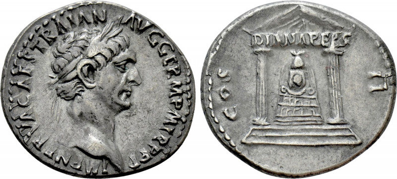 TRAJAN (98-117). Cistophorus. Uncertain mint in Asia Minor.

Obv: IMP NERVA CA...