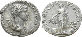 TRAJAN (98-117). Denarius. Rome