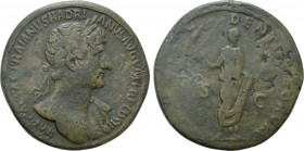 HADRIAN (117-138). Sestertius. Rome