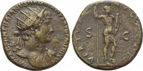 HADRIAN (117-138). Dupondius. Rome