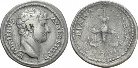 HADRIAN (117-138). Cistophorus. Ephesus