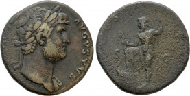 HADRIAN (117-138). Sestertius. Rome