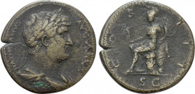 HADRIAN (117-138). Sestertius. Rome